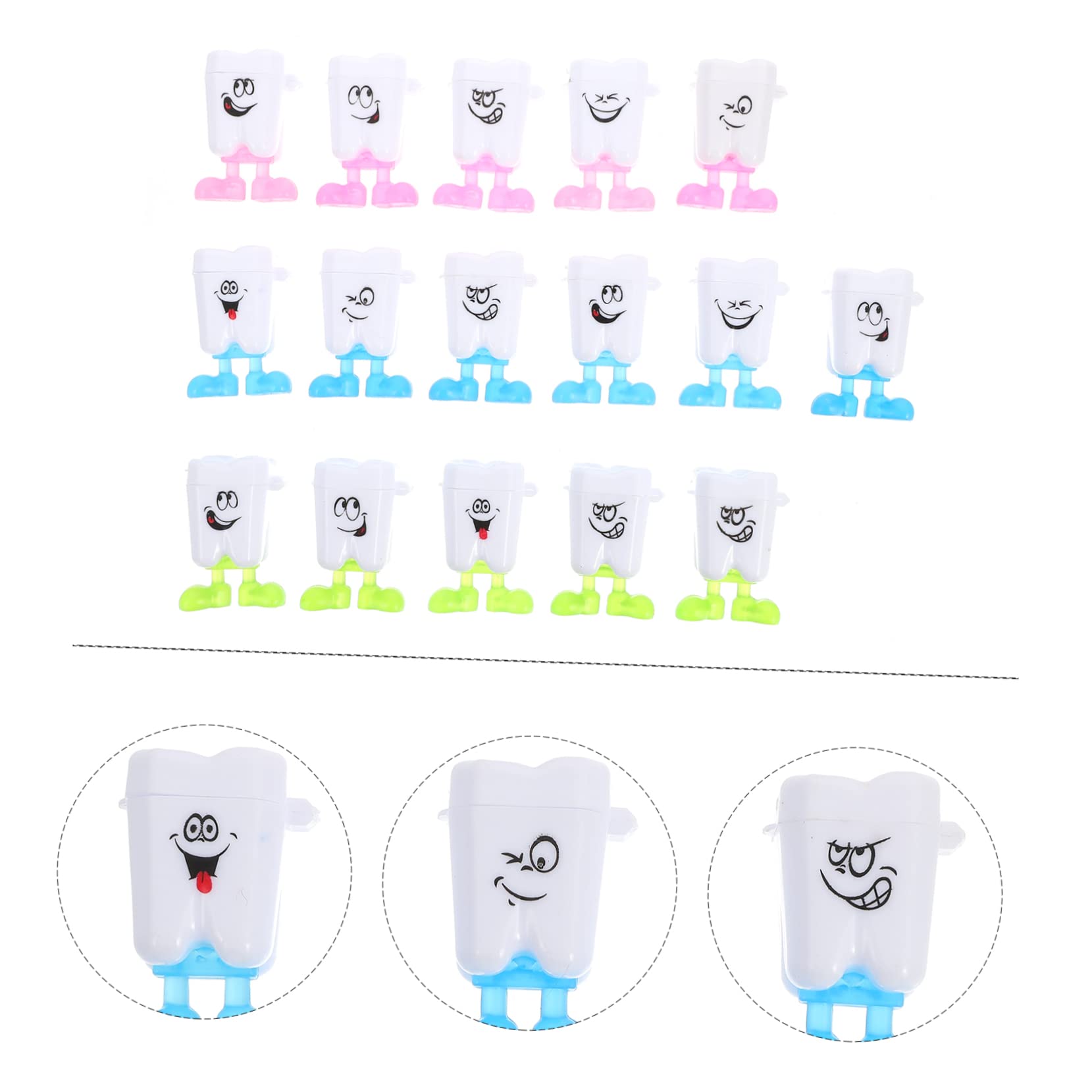 UPKOCH 100 Pack White Plastic Tooth Keepsake Boxes - Tooth Fairy Organizer Storage for Baby Teeth, Kids Dental Souvenirs (Great for Tooth Fairy Gifts & Childhood Memory Preservation)