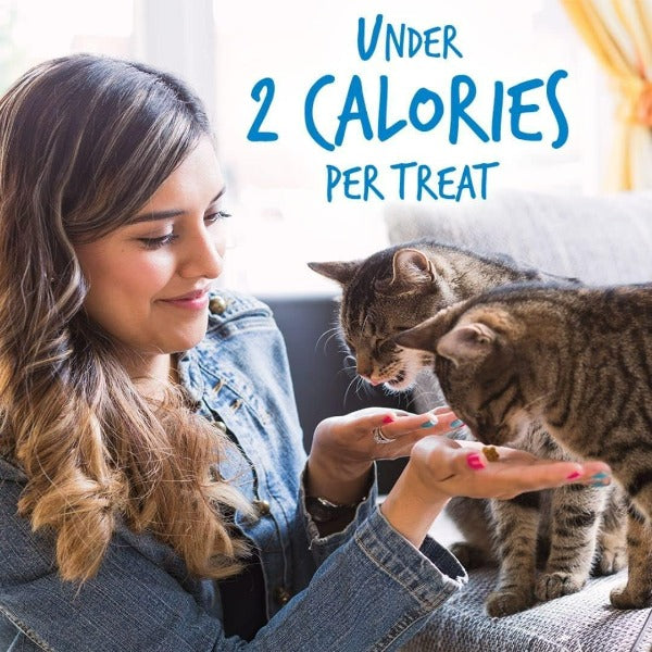 Fruitables Chicken Flavor with Blueberry Cat Treats - Healthy Natural Snacks for Cats - Perfect for Training, Rewards & Bonding with Your Feline Friend
