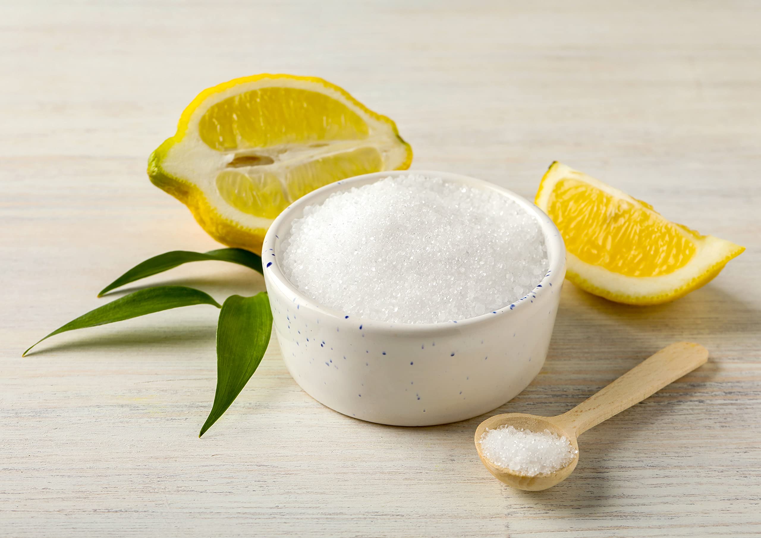 Food to Live Citric Acid Powder - 1 Pound Anhydrous, Fine Granules, Food Grade Lemon Salt | Perfect for Cheese Making, Bath Bombs, Canning & DIY Cleaning | Kosher, Non-GMO, Bulk Sour Salt for Cooking, Baking & Home Use