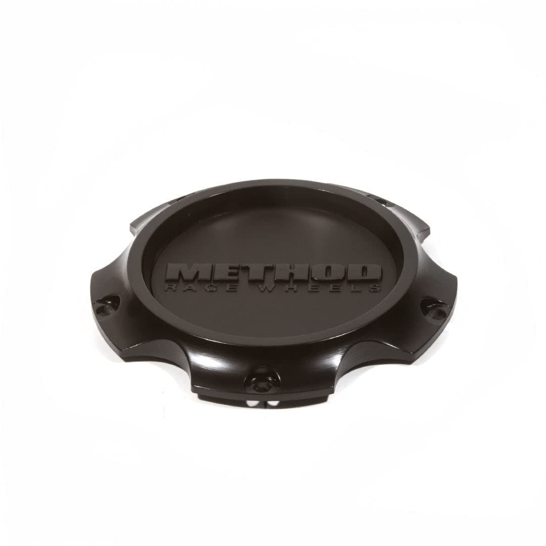 Method Race Wheels Screw-On Black Center Cap - Durable Wheel Accessory for Off-Road Trucks & Jeeps