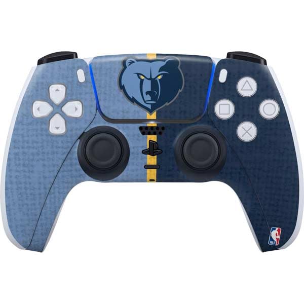 Official NBA Memphis Grizzlies Gaming Skin for PS5 Controller - Custom Decal Sticker with Durable Canvas Design - Perfect for Gaming Enthusiasts & Sports Fans