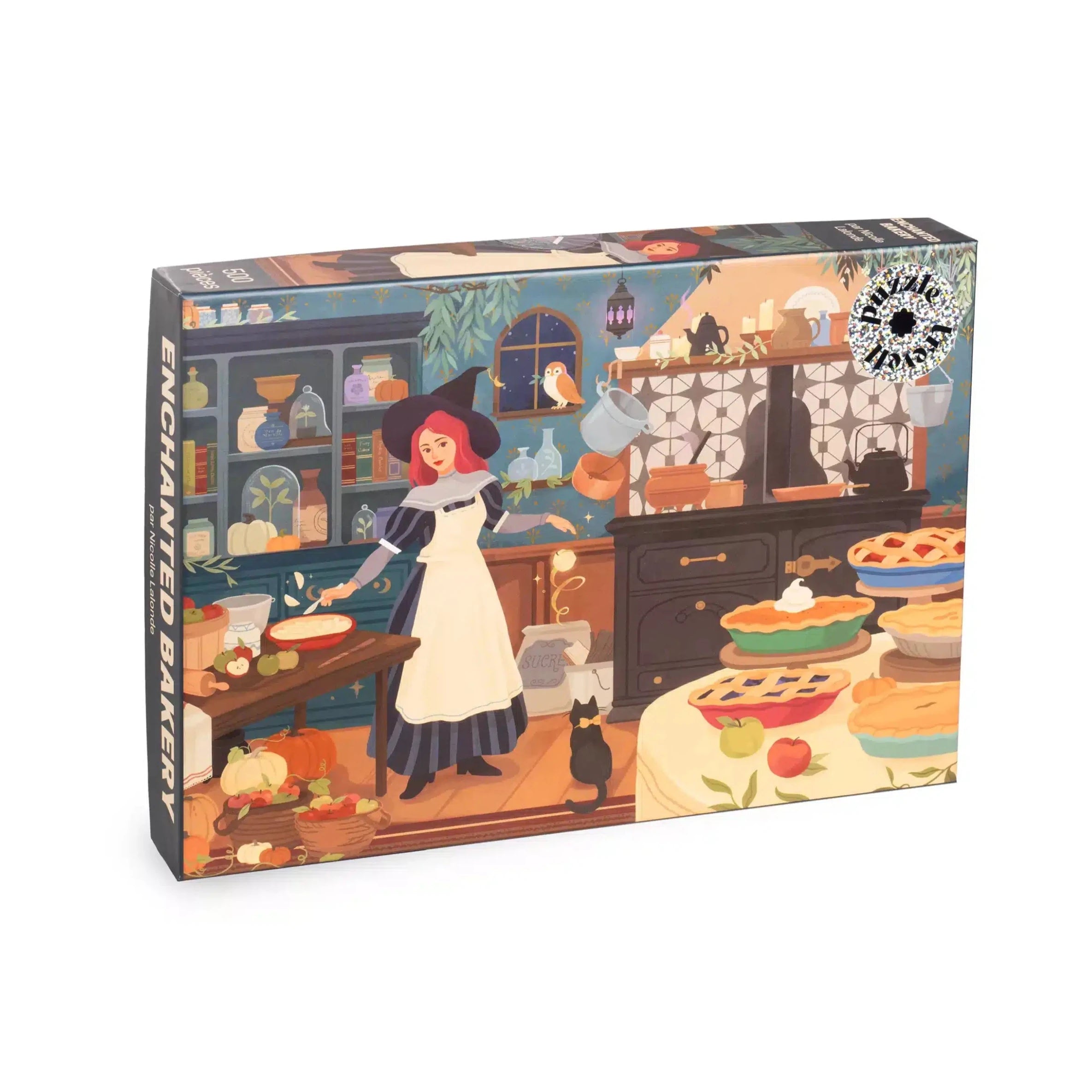 Enchanted Bakery 500 Piece Jigsaw Puzzle for Adults - Whimsical Baking Scene with Vibrant Colors - Perfect for Family Game Night & Relaxation