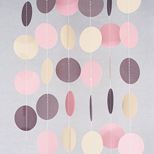 Blush Pink, Ivory, Brown