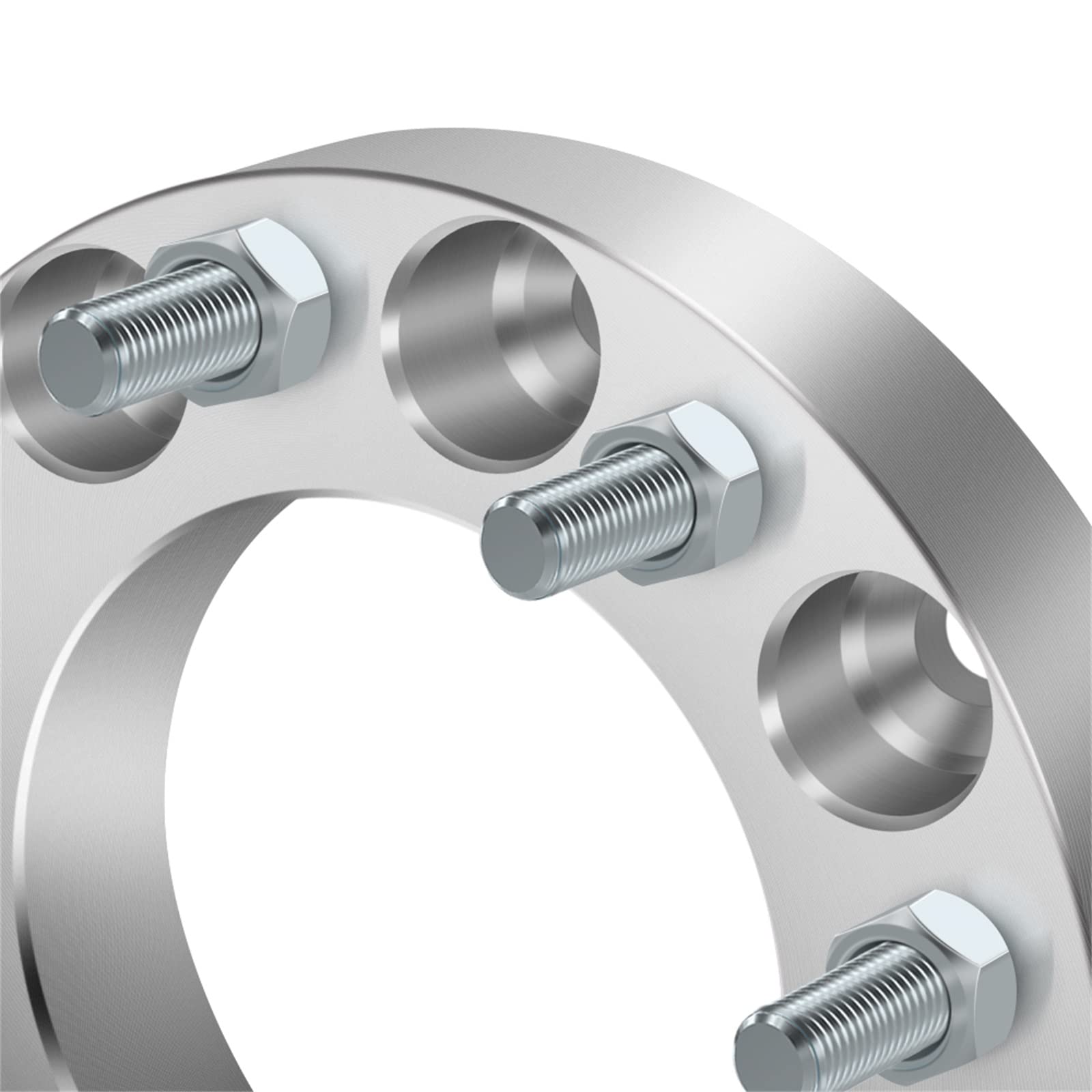 ECCPP 1.5 Inch Wheel Spacers (4PCS) - Compatible with Chevy Silverado 2500/3500 HD & GMC Sierra 2500/3500 HD (2011-2023) - Heavy Duty Truck Wheel Spacer Kit for Enhanced Stability & Off-Road Performance