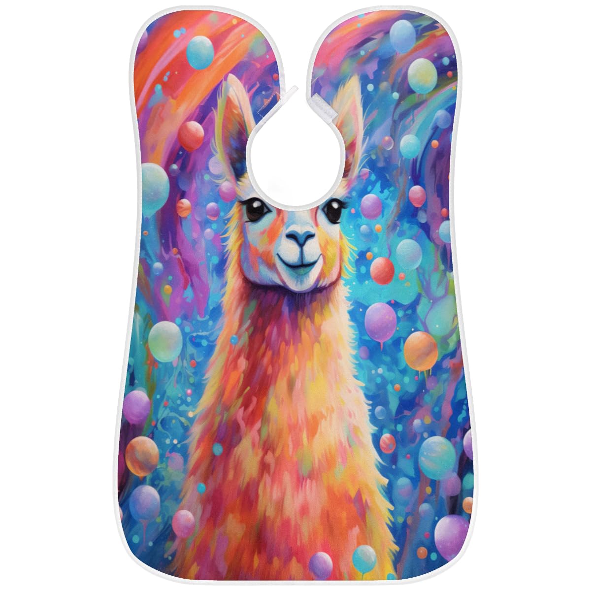 Funny Alpaca Beard Shaving Bib for Men - Waterproof Hair Dye Apron & Makeup Cape for Barbers & Stylists - Sink Hair Catcher for Beard Trimming & Haircut - Perfect Salon & Home Grooming Accessory Gift