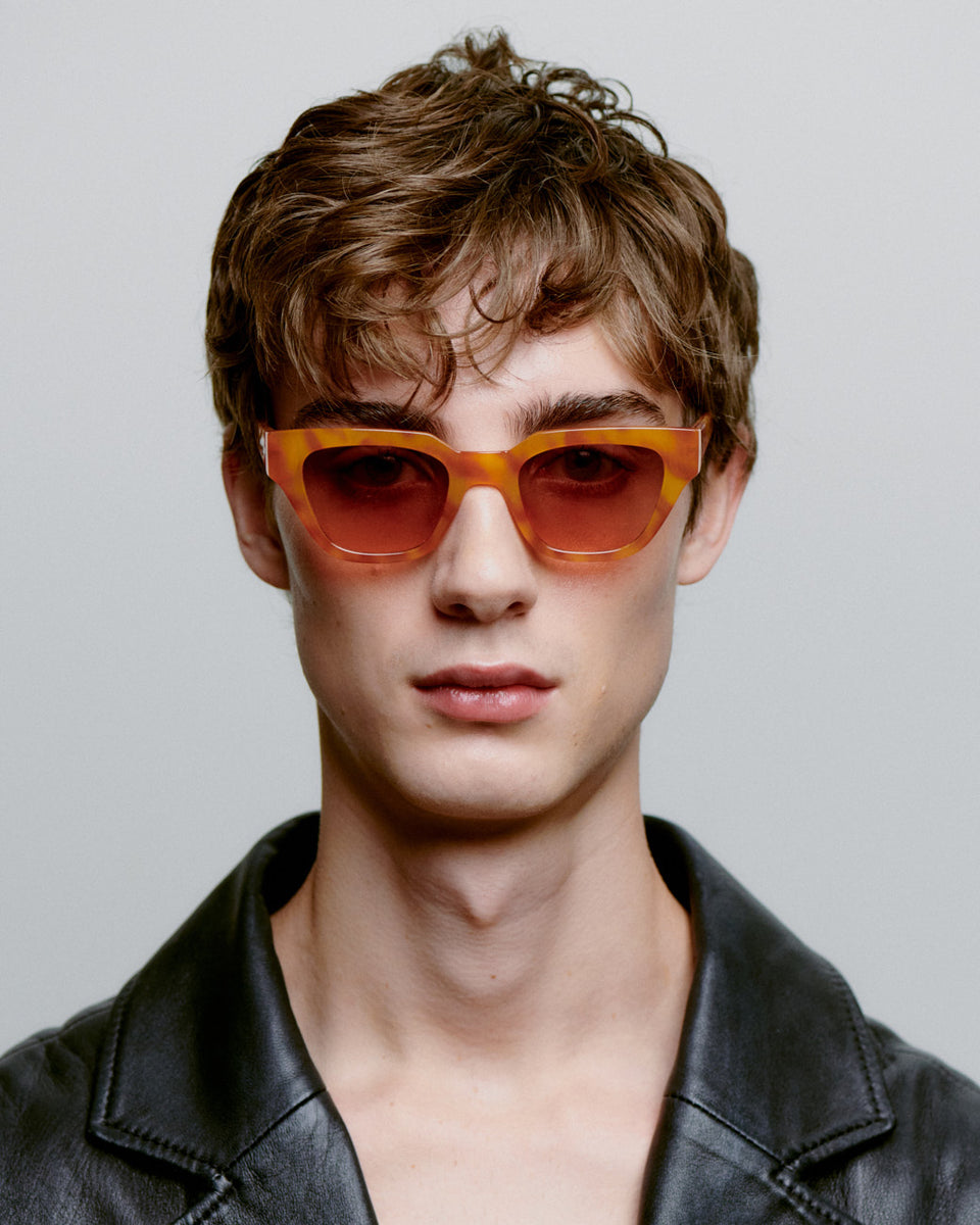 Kaws Burnt Amber Sunglasses - Stylish UV Protection Shades for Men & Women - Perfect for Outdoor Activities, Beach, and Fashion Statements