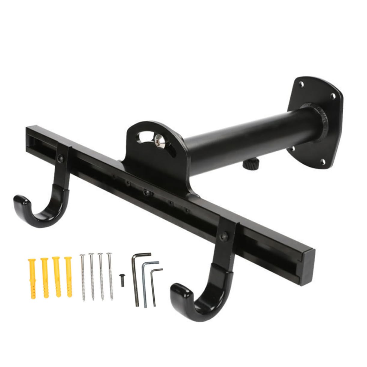 WOONEKY Bike Storage Rack - Wall Mount Bike Hanger & Stand for Bicycles | Space-Saving Bike Hook Organizer for Garage, Apartment & Indoor Cycling Storage
