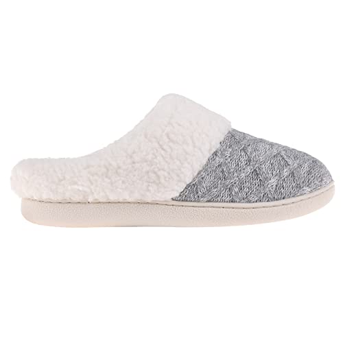 B-cable Knit-grey