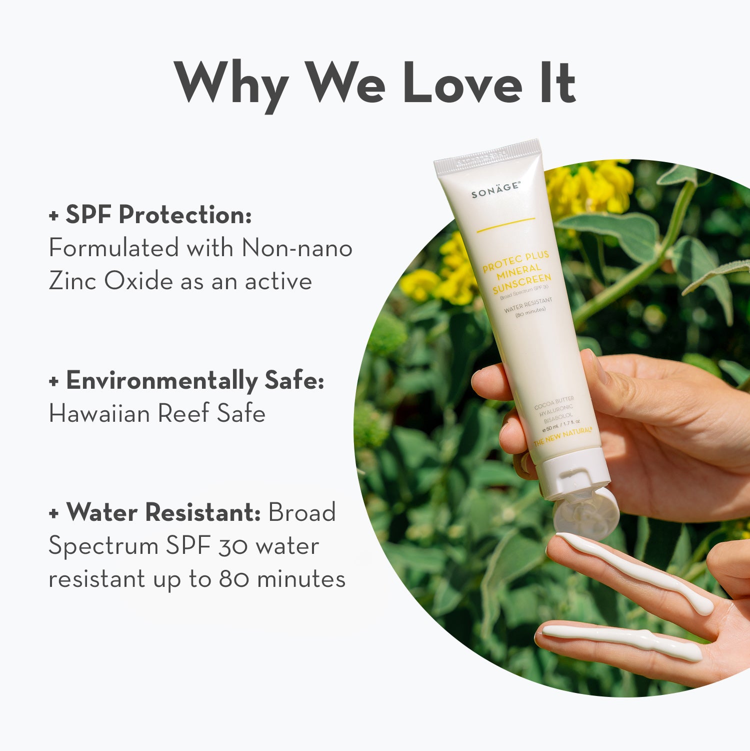 Protec Plus Mineral Sunscreen SPF 30 - Broad Spectrum UVA/UVB Protection, Water Resistant, Reef Safe & Non-Greasy Formula for Face & Body | Perfect for Beach, Swimming & Outdoor Activities