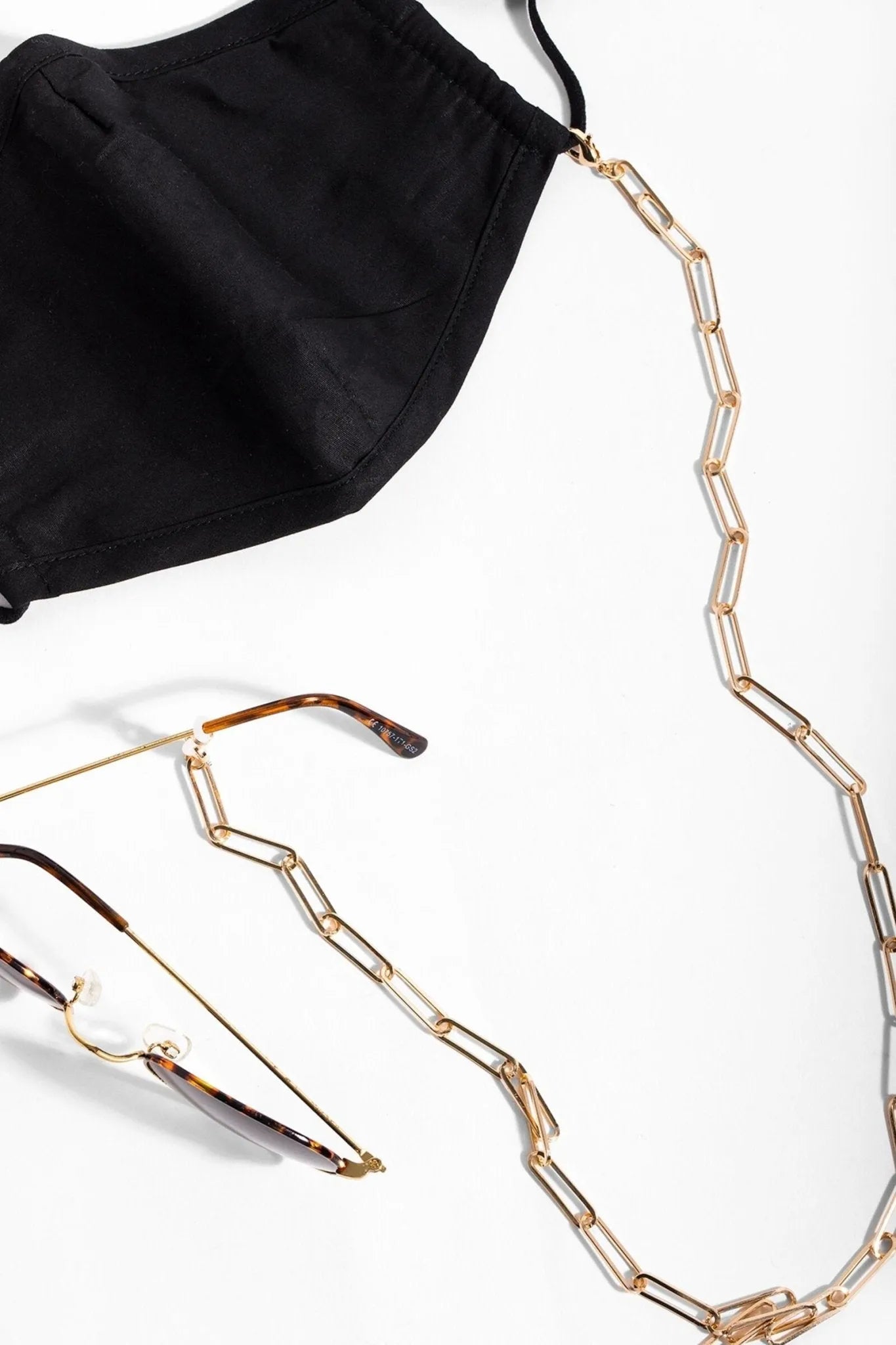 Linked Up Convertible Necklace Mask Holder - Adjustable Lanyard for Face Masks - Perfect for Travel, Work, and Daily Use