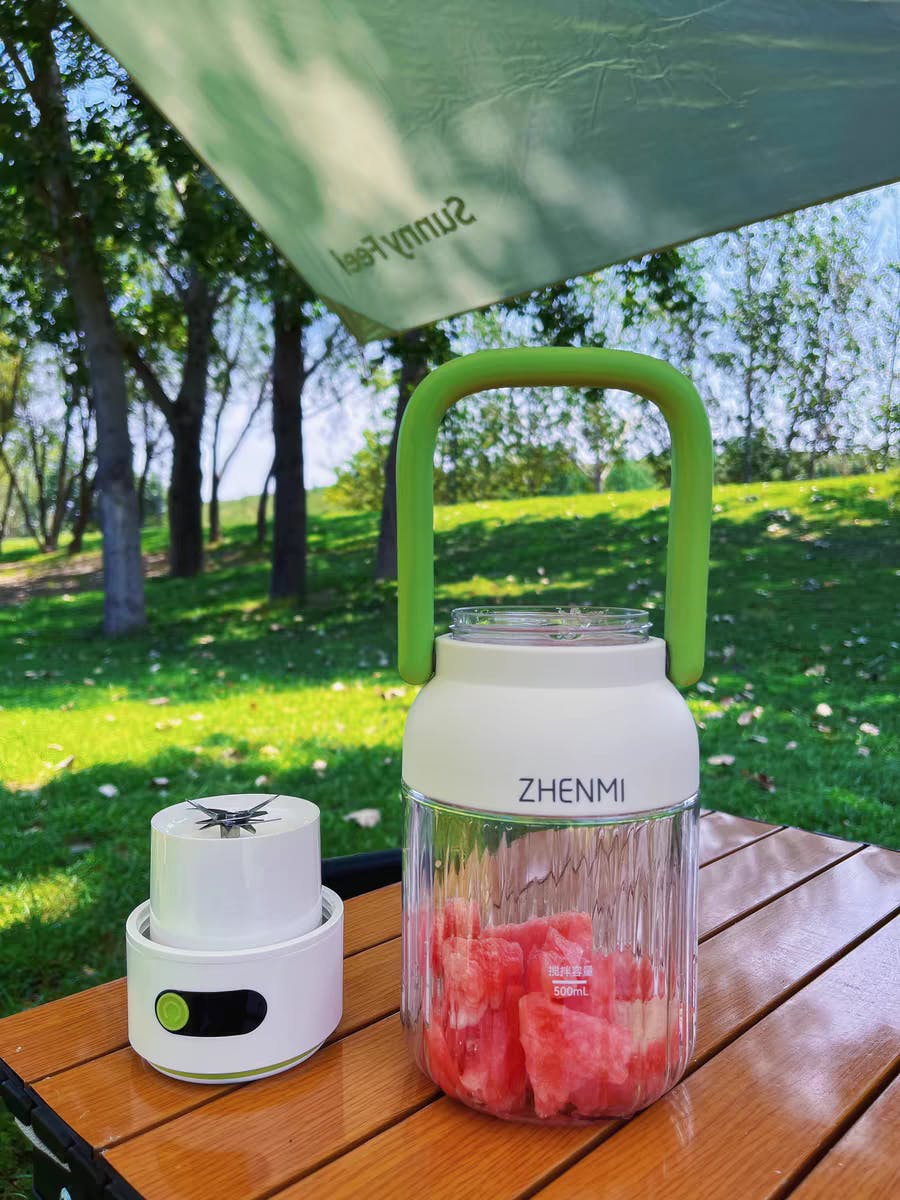 Milex Portable Travel Blender - Mini USB Rechargeable Smoothie Maker for Shakes, Juices & Protein Drinks - Perfect for Gym, Office, Camping & On-the-Go Lifestyle