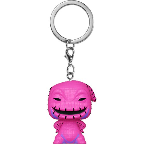 Disney Pocket Pop! Keychain - Oogie Boogie Blacklight Edition [The Nightmare Before Christmas] | Collectible Vinyl Figure for Fans, Gifts & Halloween Decor