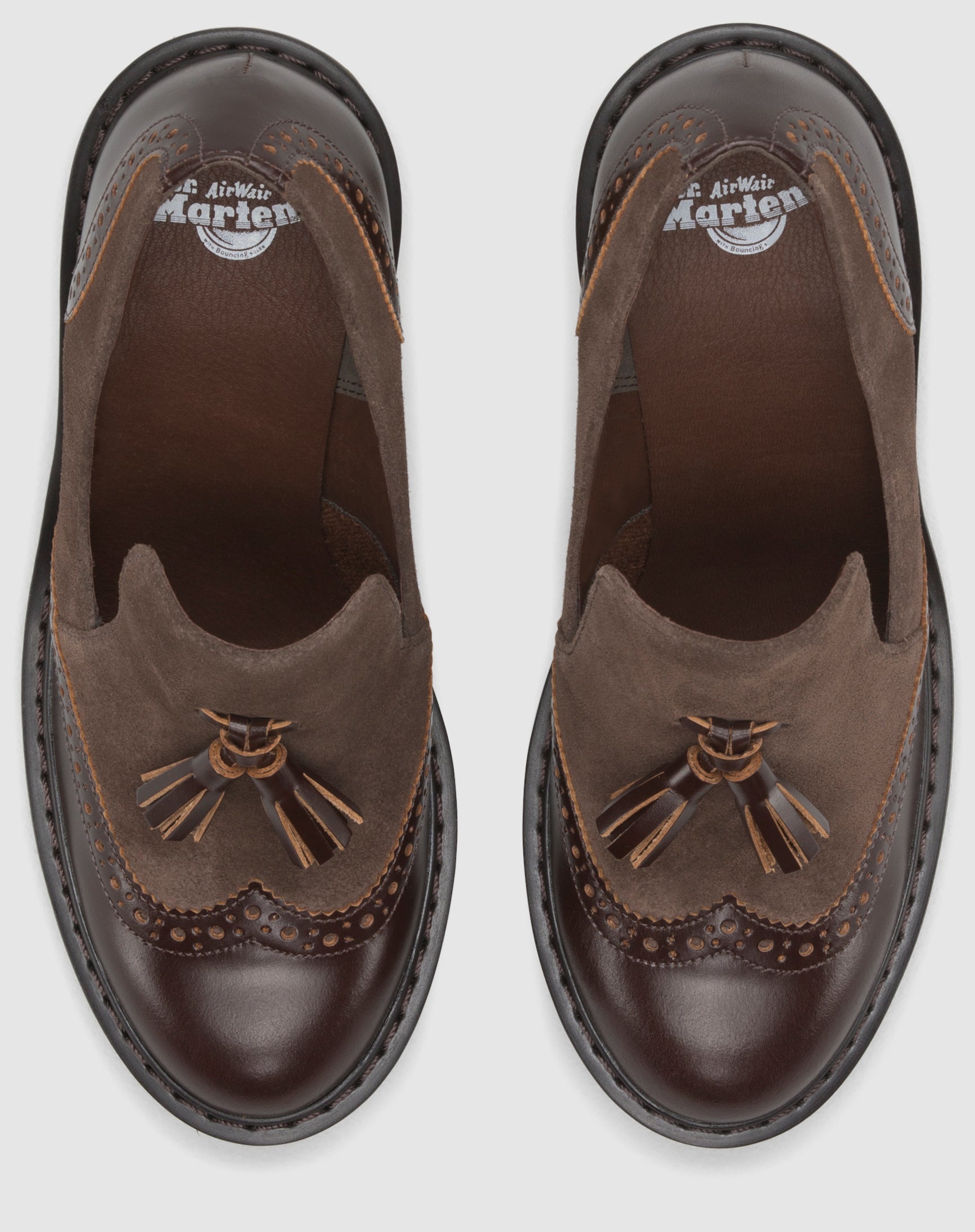 JESSYCA Dark Brown Buttero Leather Loafers for Men & Women - Comfortable Slip-On Dress Shoes for Office, Business, and Casual Wear
