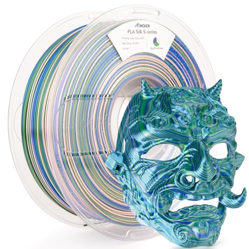 1kg-silk S-series-blue Pink Green Pla