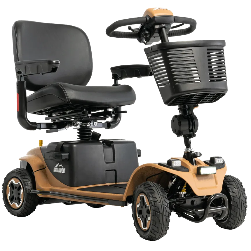 Baja® Bandit 4 Wheel Scooter BA140 - Durable Kids Ride-On Toy for Outdoor & Indoor Play - Perfect for Backyard, Park, and Neighborhood Adventures