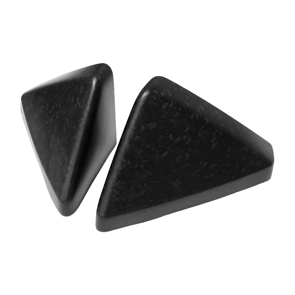 Cybertruck Forged Carbon Fiber Mirror Caps - Industrial Grade Custom Fit Replacement (Pre-Order) | Enhance Style & Protection for Tesla Cybertruck Off-Roading & Urban Driving