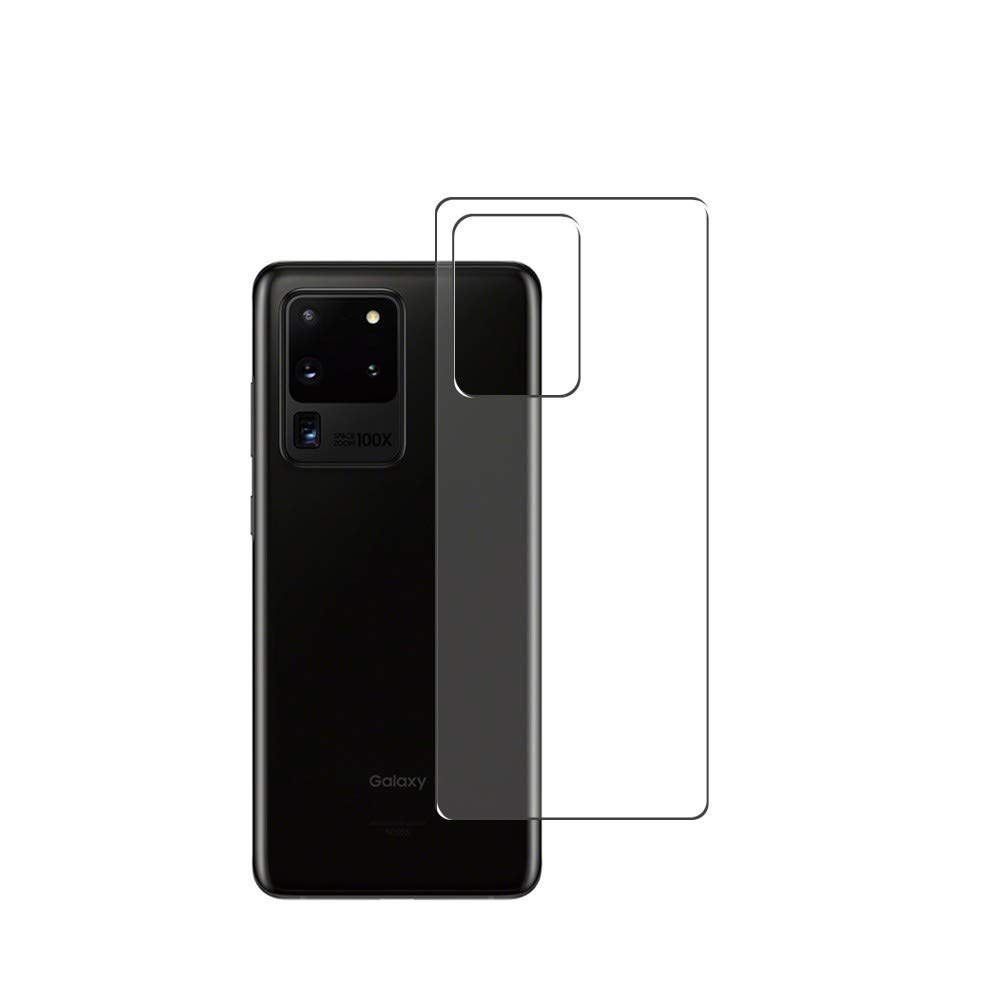 2 Pack Samsung Galaxy S20 Ultra 5G SCG03 Back Screen Protector Film - TPU Flexible Guard Cover (Not Tempered Glass) - Transparent Protective Film for Scratch Resistance - Perfect for Daily Use and Outdoor Activities