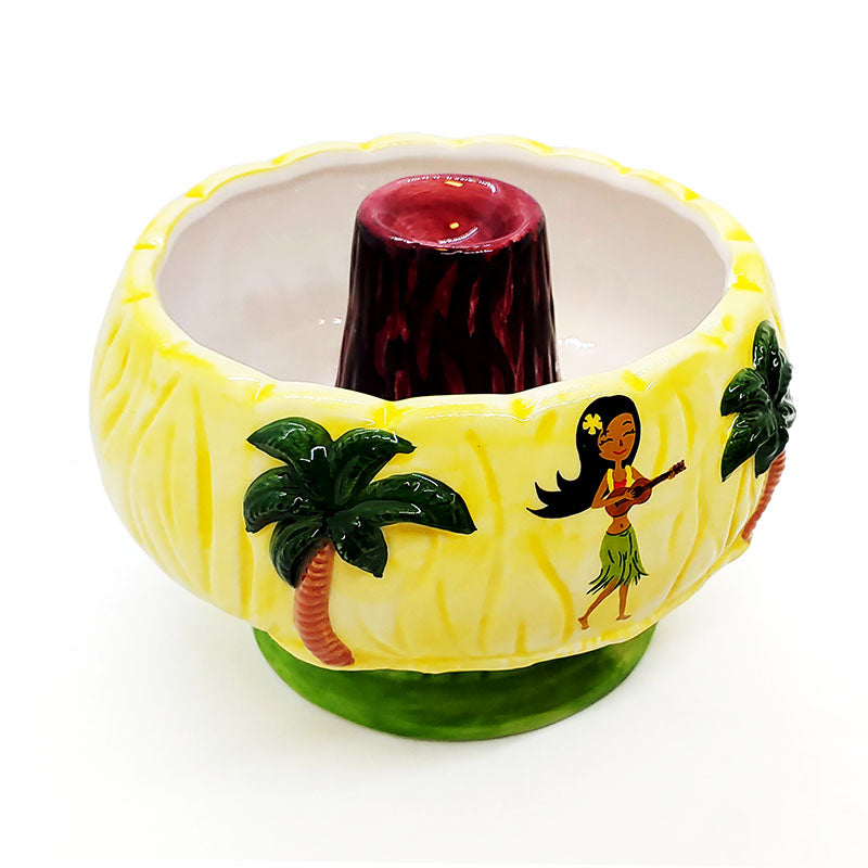 BarConic® 32 oz Volcano Bowl - Premium Durable Party Serving Bowl for Punch, Salad, Snacks - Perfect for Entertaining, BBQs, and Family Gatherings