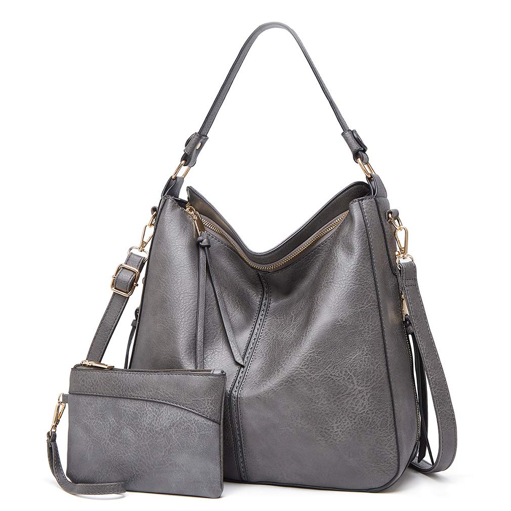 Lifetooler Women's PU Leather Handbag & Purse Set - Large Hobo Shoulder Bag for Ladies, Fashionable Gift for Girls - Perfect for Shopping, Work & Daily Use