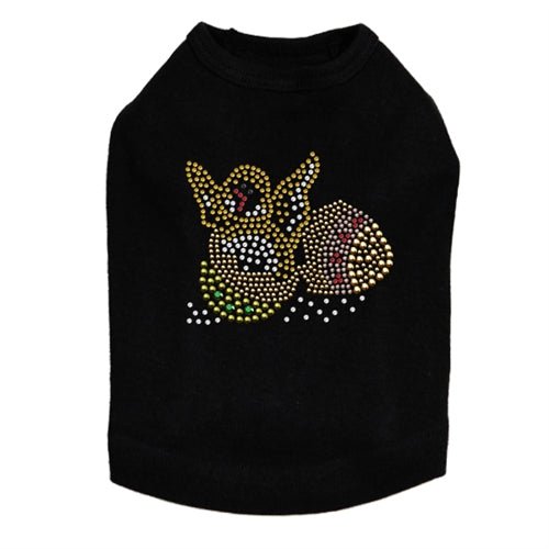 Easter Chick in Egg Rhinestone Dog Tank Top - Cute Pet Costume for Easter, Many Colors - Perfect for Easter Parties & Pet Photo Shoots