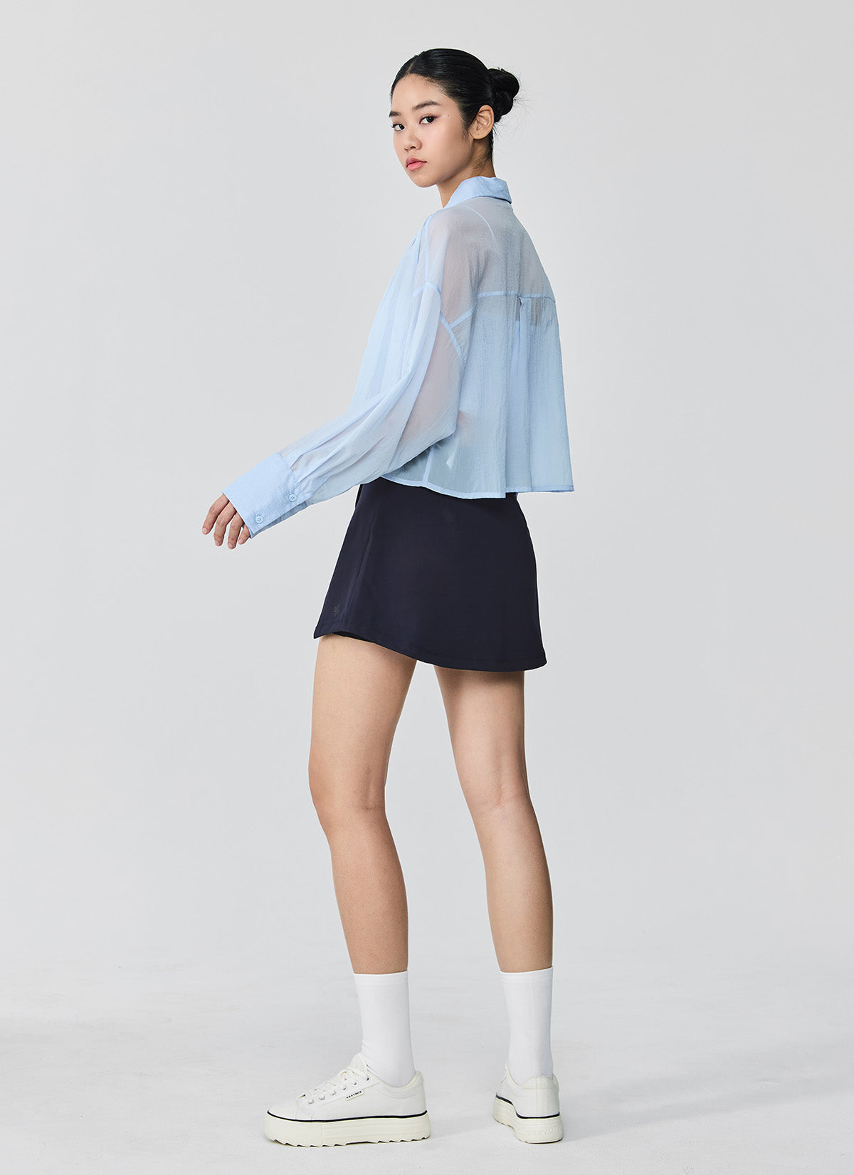 Sheer Mesh Crop Tops for Women - Trendy See-Through Shirts for Summer, Yoga, and Casual Wear | Breathable Fashion Tees for Layering & Street Style Outfits