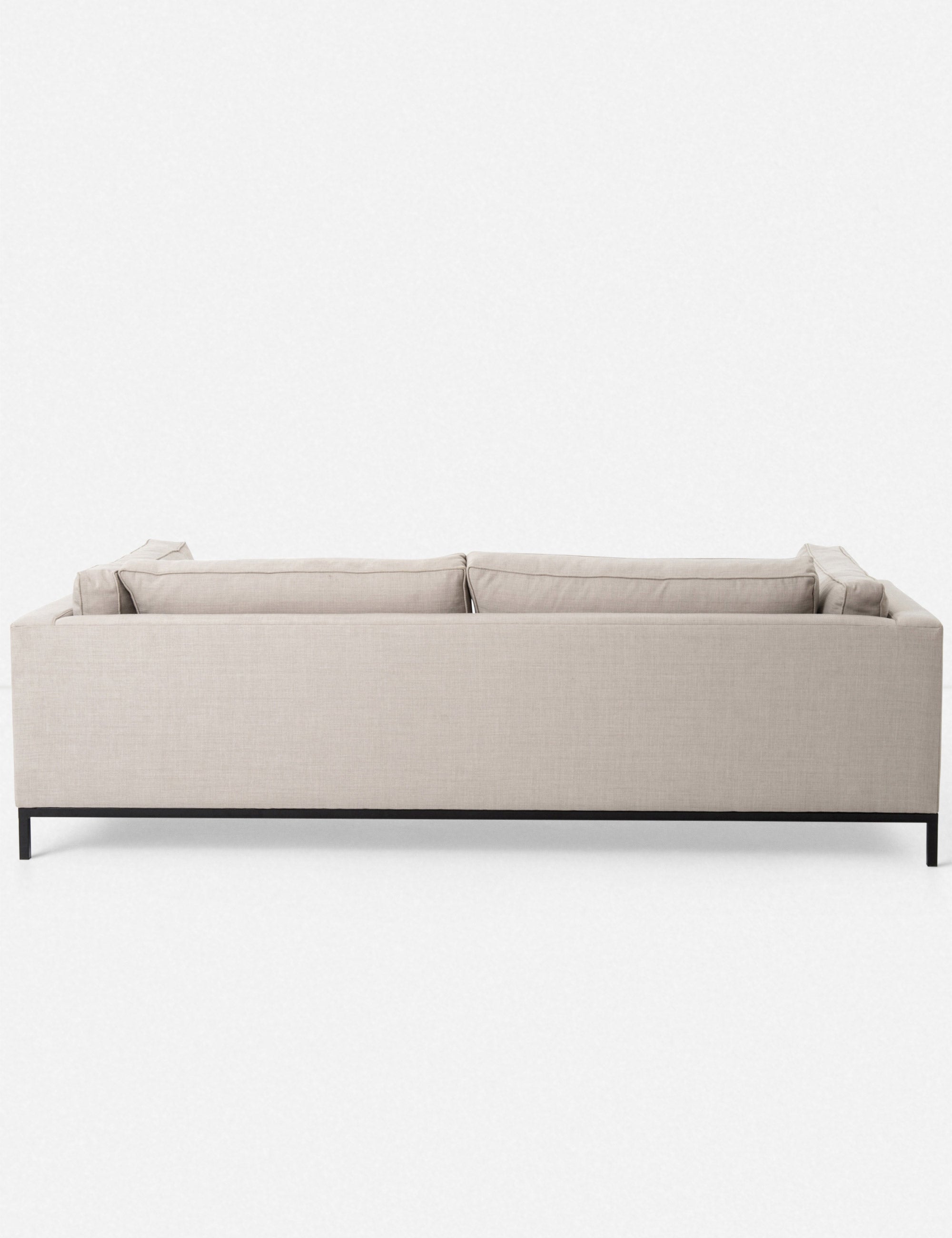 Comfortable and Stylish Cami Sofa - Perfect for Living Room, Bedroom, or Office - Soft Fabric Upholstered Modern Loveseat for Small Spaces
