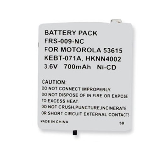 Empire 2-Way Radio Replacement Battery for Motorola Talkabout T9500R - 3.6V 700mAh Ni-CD High Capacity Battery - Perfect for Outdoor Adventures, Emergency Communication & Construction Sites