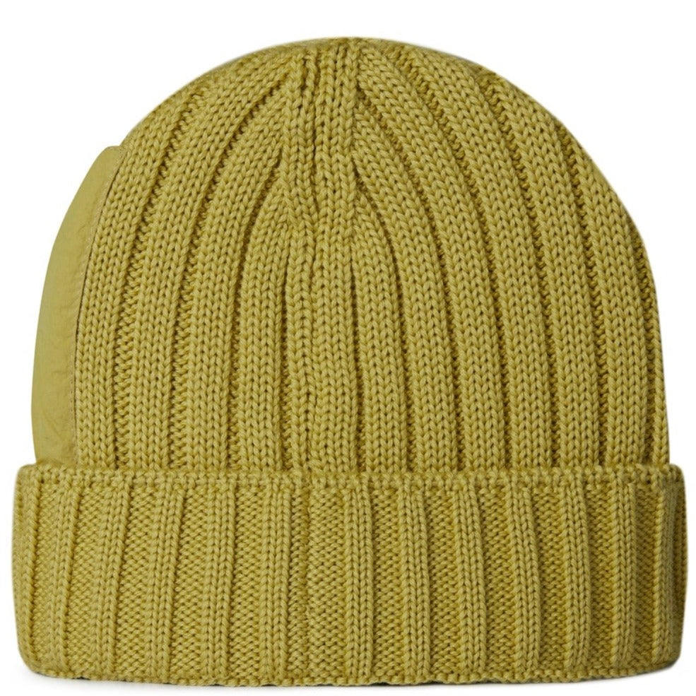 CP Company Merino Wool Lens Beanie - Warm Winter Hat for Men & Women - Soft & Breathable Skiing, Hiking & Outdoor Activities