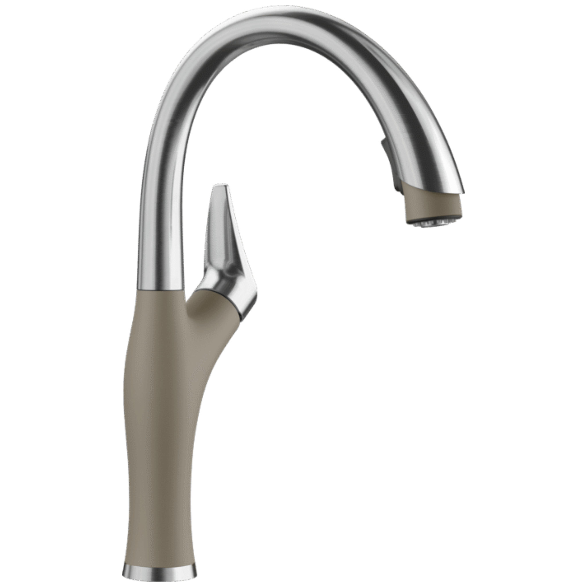 Blanco Artona Pull Down 1.5 GPM Kitchen Faucet - Modern Stainless Steel Sink Faucet with High Arc Spout for Easy Washing | Perfect for Home Kitchen, Restaurant & Commercial Use