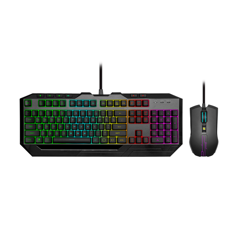 Cooler Master Devastator III RGB Gaming Keyboard and Mouse Combo - US Layout (SGB-3000-KKMF4) with 2-Year Warranty - Perfect for PC Gaming, Office Work & Streaming Setup