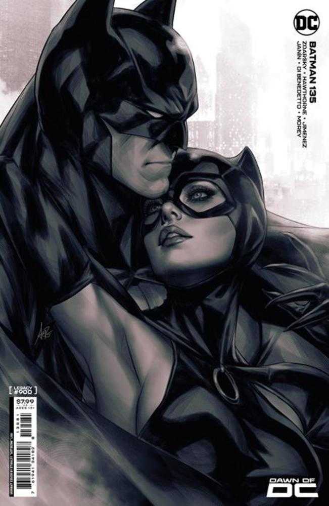 Batman #135 Comic Book - Cover E by Stanley Artgerm Lau - Card Stock Variant (#900) - DC Comics Collectible for Fans & Display