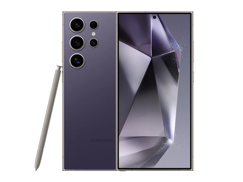 Samsung Galaxy S24 Ultra 1TB Titanium Violet (Verizon Unlocked) Smartphone - Premium Android Phone with Large Storage for Business & Gaming | Perfect for Professionals & Mobile Gamers