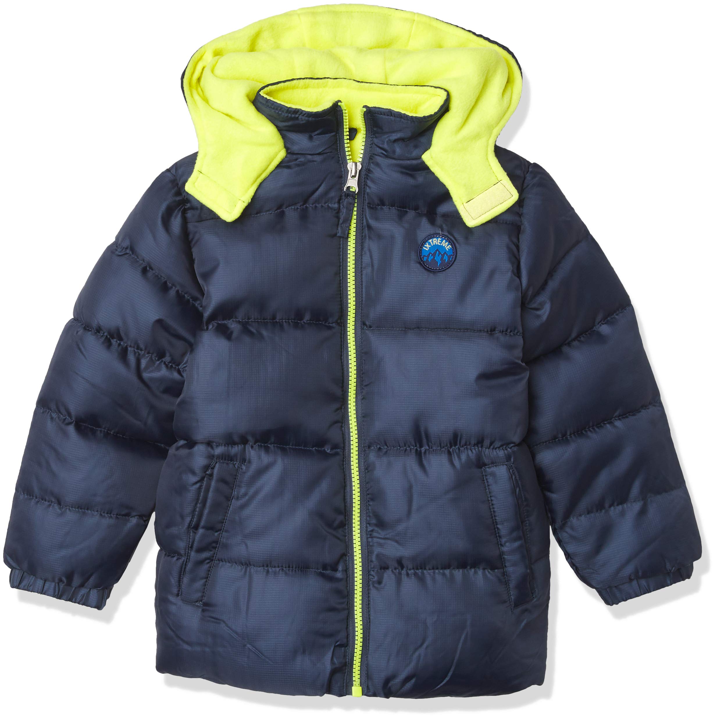 iXtreme Boys' Ripstop Puffer Jacket - Lightweight Winter Coat with Water-Resistant Shell for Outdoor Activities & School Wear
