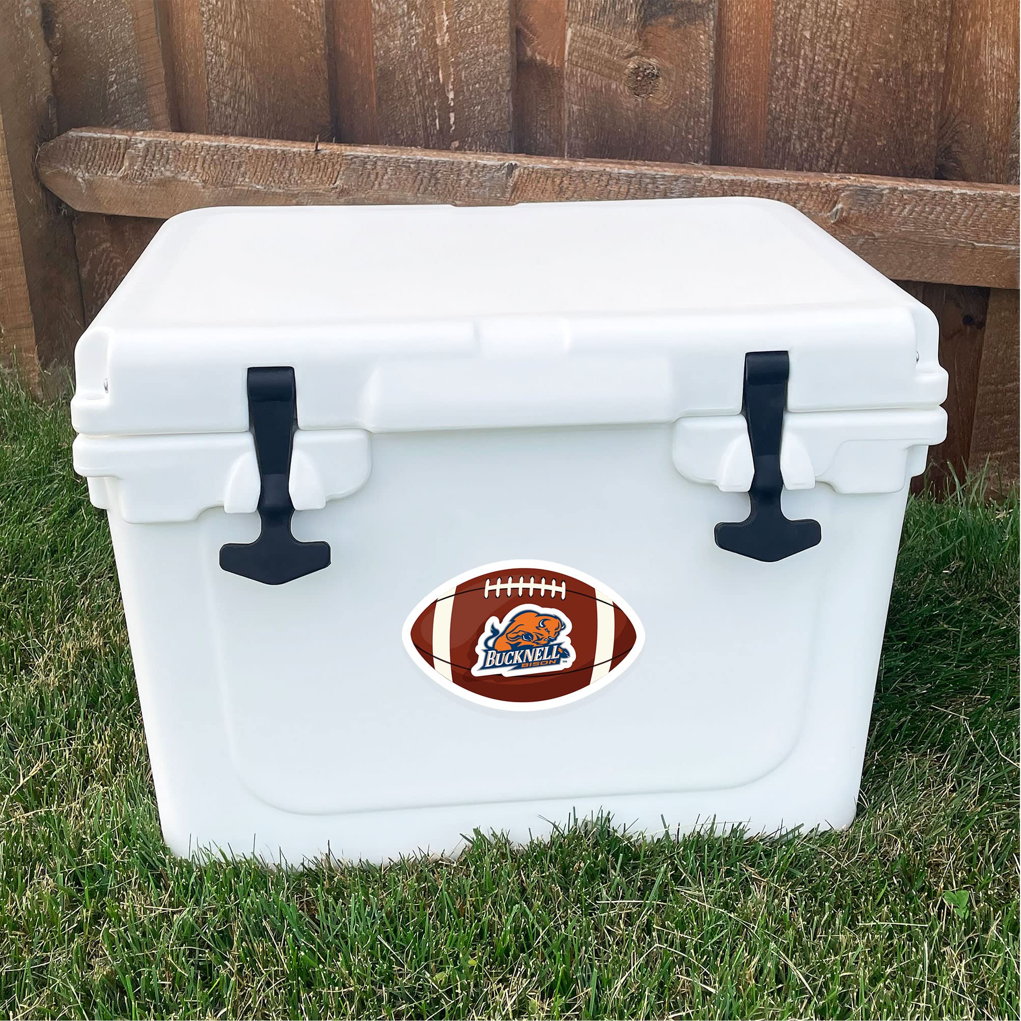 Desert Cactus Bucknell University Bison Vinyl Decal Sticker - Waterproof Laptop, Water Bottle, Car, Scrapbook Decor - Perfect for College Dorms, Game Day, and Alumni Pride