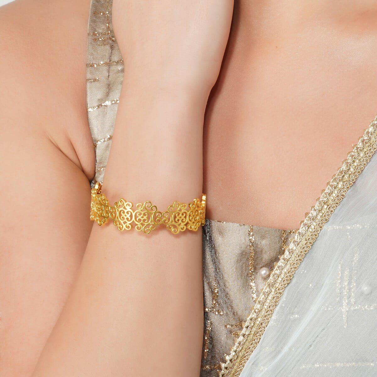 Naaz Bangle - Elegant Indian Gold Plated Bangles for Women | Perfect for Weddings, Parties & Festive Occasions