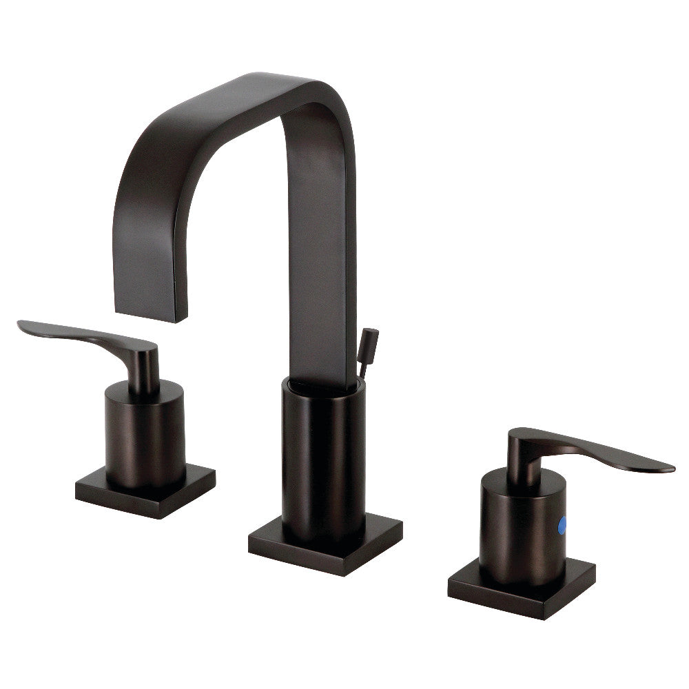 Kingston Brass FSC8961SVL Serena Widespread Bathroom Faucet with Pop-Up Drain - Elegant Chrome Finish for Modern Bathrooms | Perfect for Vanities, Powder Rooms & Guest Baths