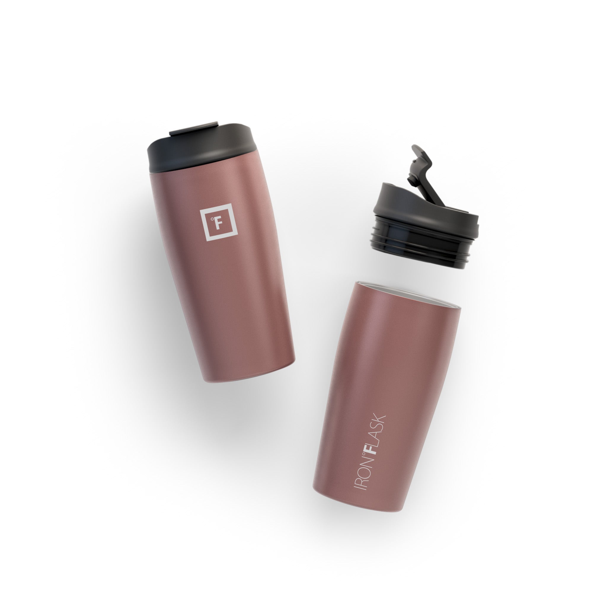 16 Oz Nomad Tumbler - Insulated Stainless Steel Travel Mug with Lid & Handle, Keeps Drinks Hot/Cold for Hours - Perfect for Coffee, Tea, Camping, Hiking & Office Use