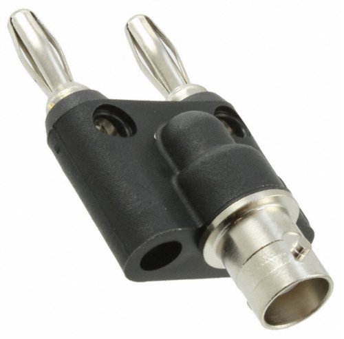 Pomona 1269 BNC Female to Double Stacking Banana Plug Adapter - 2.05