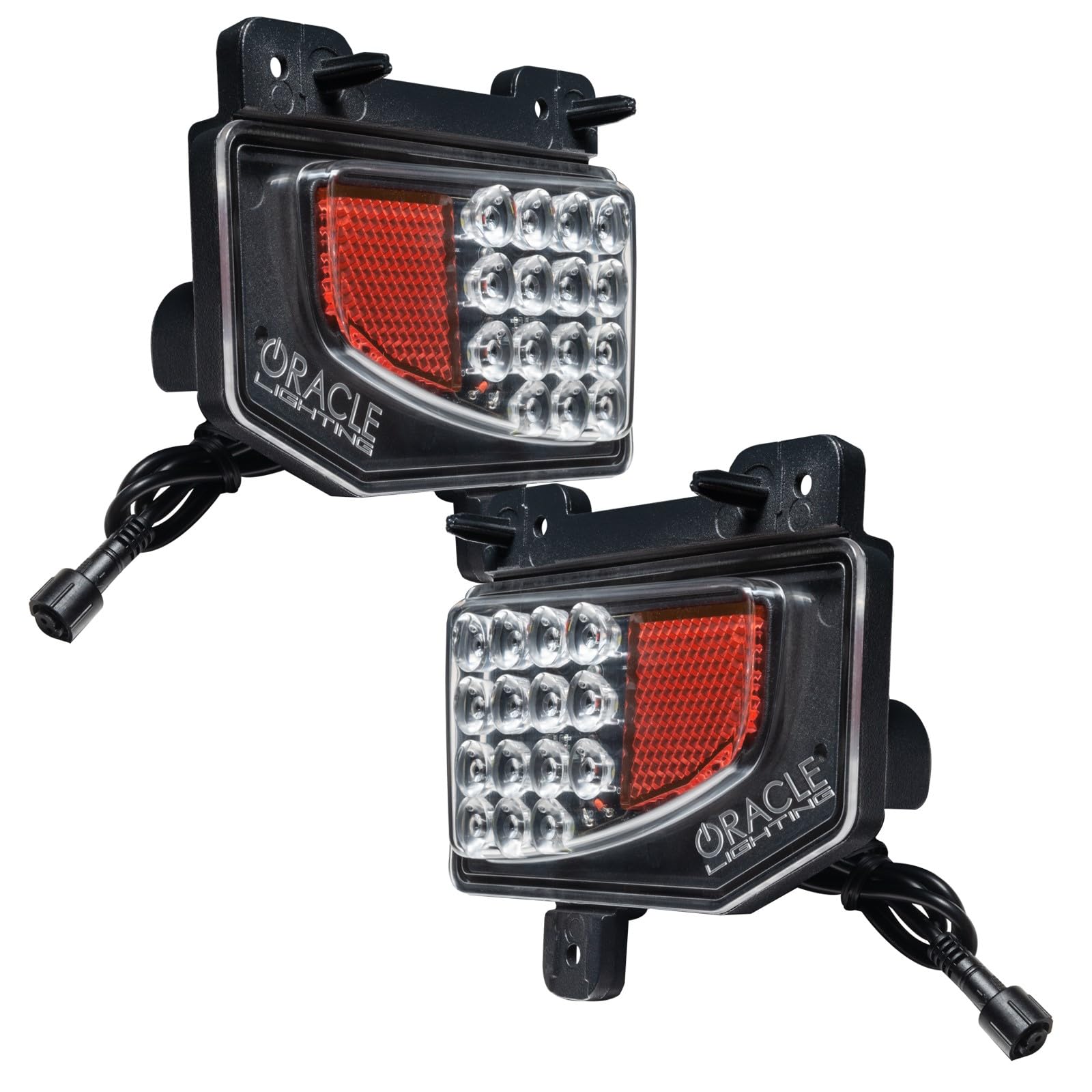 ORACLE Lighting 5881-504 LED Reverse Lights for 2020-2024 Jeep Gladiator JT - Plug & Play Harness, 1500+ Lumens - Perfect for Off-Roading, Night Driving & Enhanced Visibility
