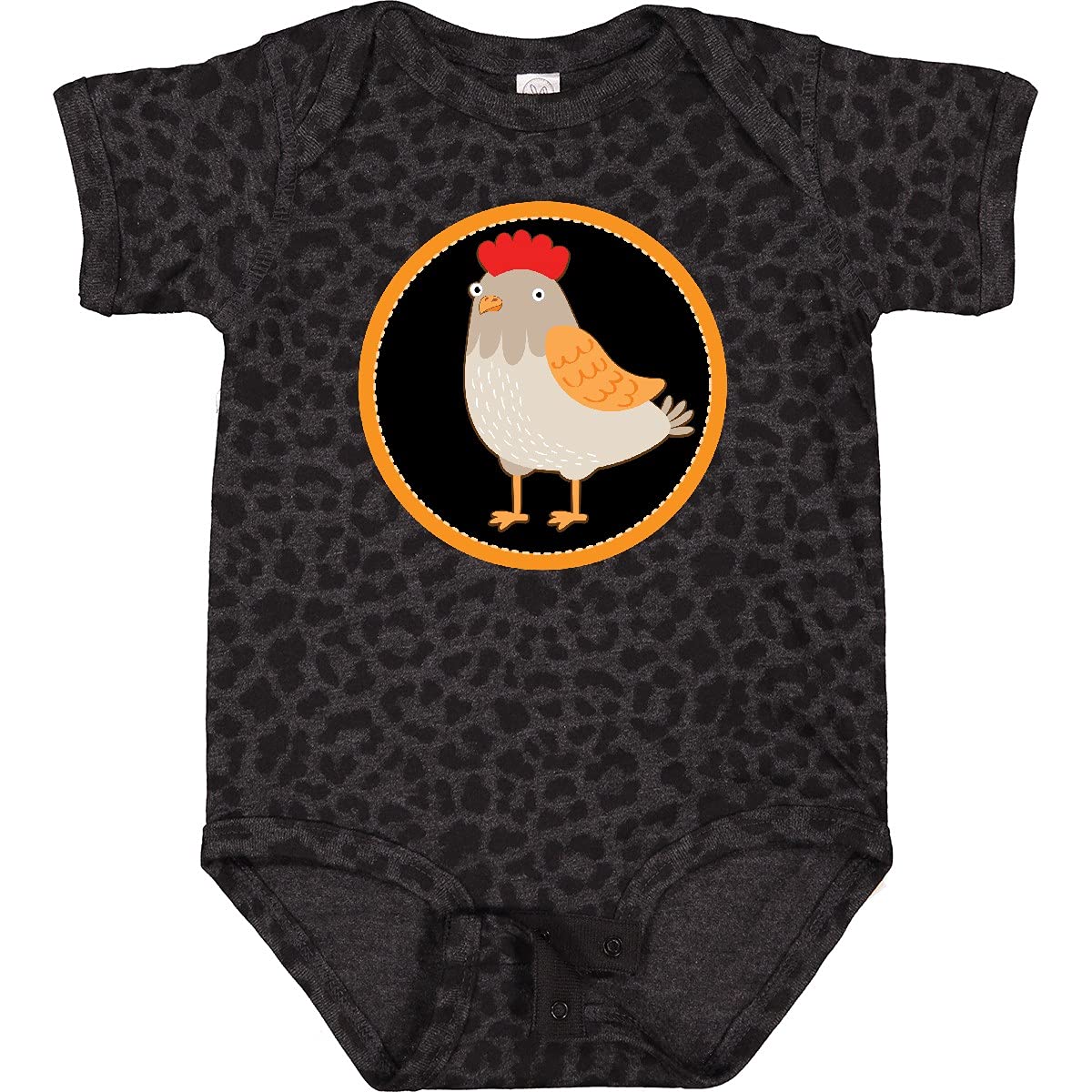 Inktastic Chicken Farmer Hen Baby Bodysuit - Cute Farm Animal Onesie for Newborns & Infants - Perfect for Farm-Themed Parties, Photo Shoots & Everyday Wear