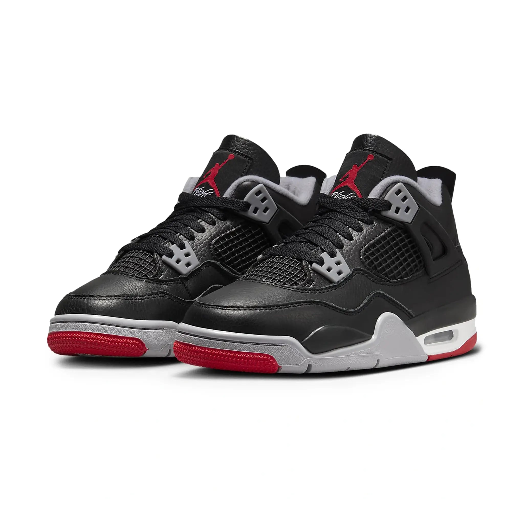 Air Jordan 4 OG Bred Reimagined GS - Retro Basketball Shoes for Men & Women - Perfect for Streetwear, Sneaker Collection & Casual Wear