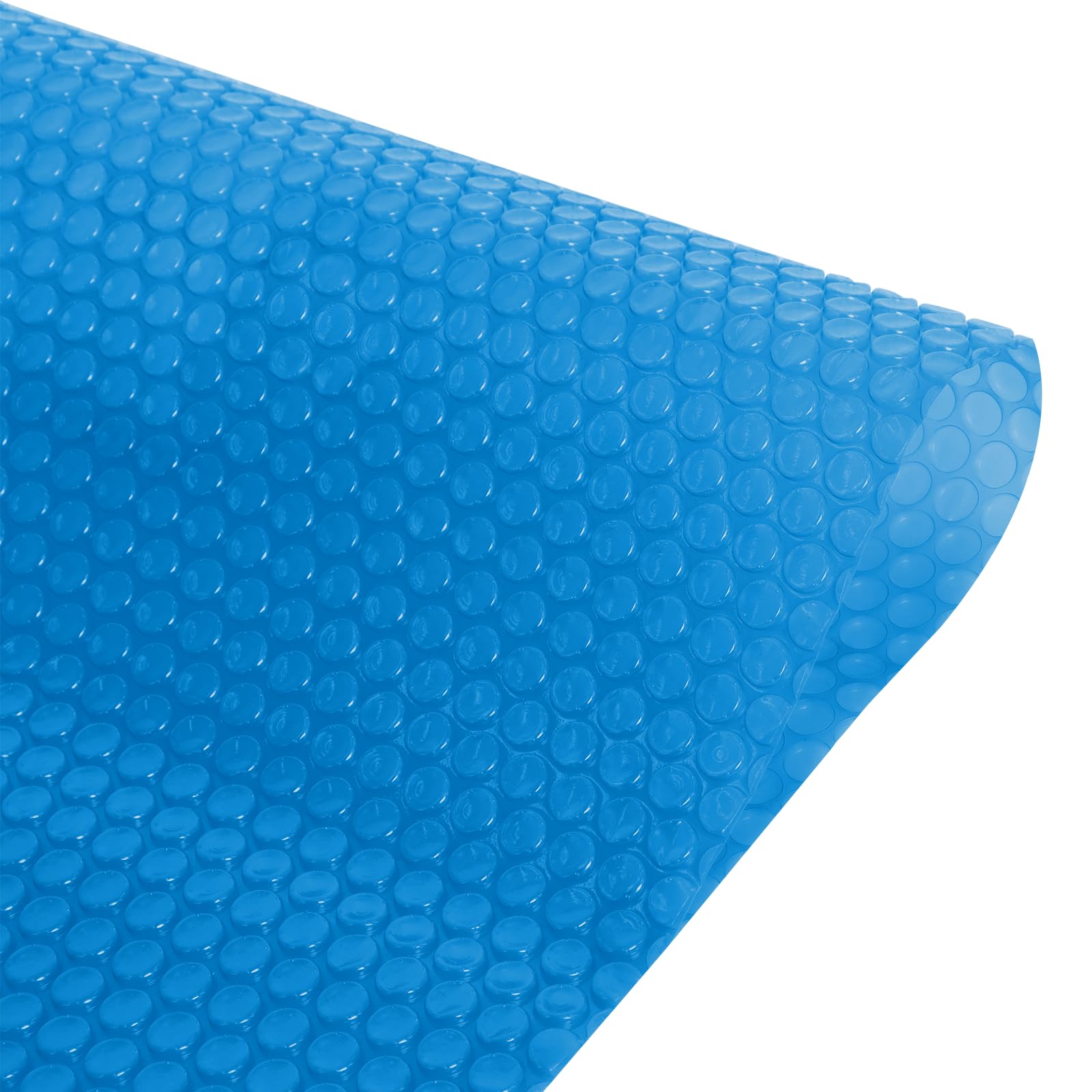 6x6 FT 16-Mil Hot Tub Bubble Blanket - Heavy Duty Floating Solar Cover for Spas & Pools | Heat Retaining Thermal Insulation Blanket | Perfect for Winter Protection & Energy Savings
