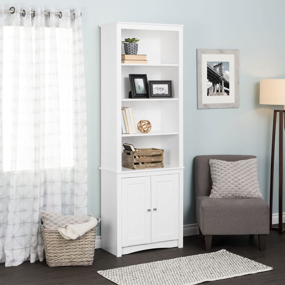 Prepac Sonoma Tall 6-Tier Bookcase 80