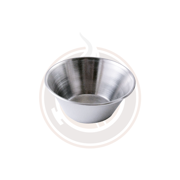 Omcan Stainless Steel Dipping Sauce Cups - Set of 12 (15 Case) | Food-Grade 80821 / 80822 / 80823 | Perfect for Restaurants, Catering & Home Use