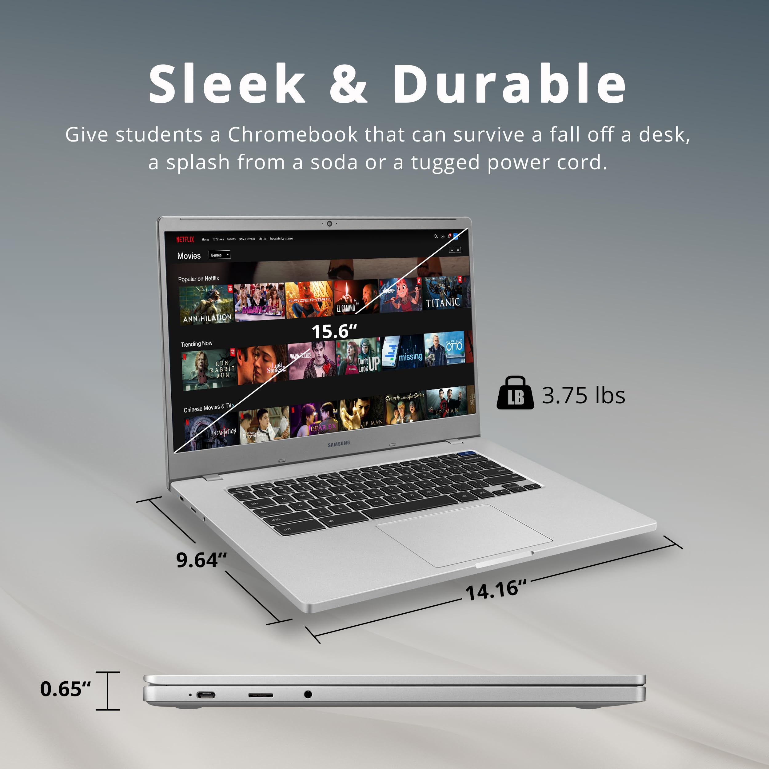 Samsung Chromebook 4+ 15.6