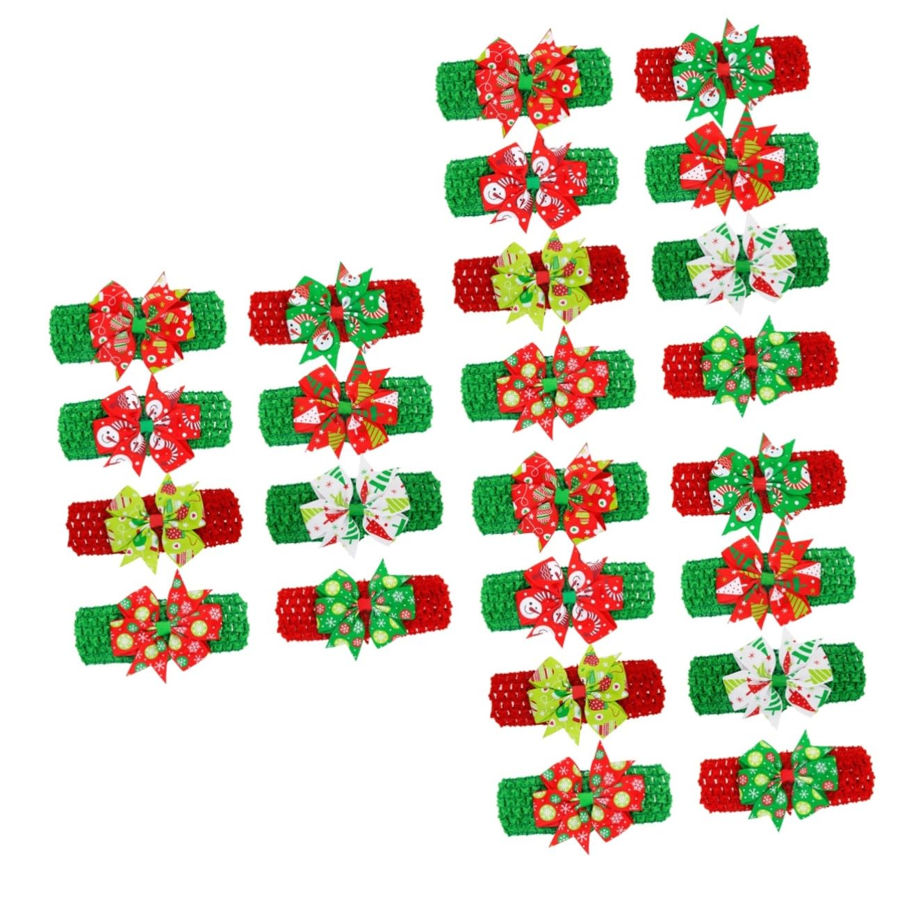 A Magical Christmas with Cute Hair Bows