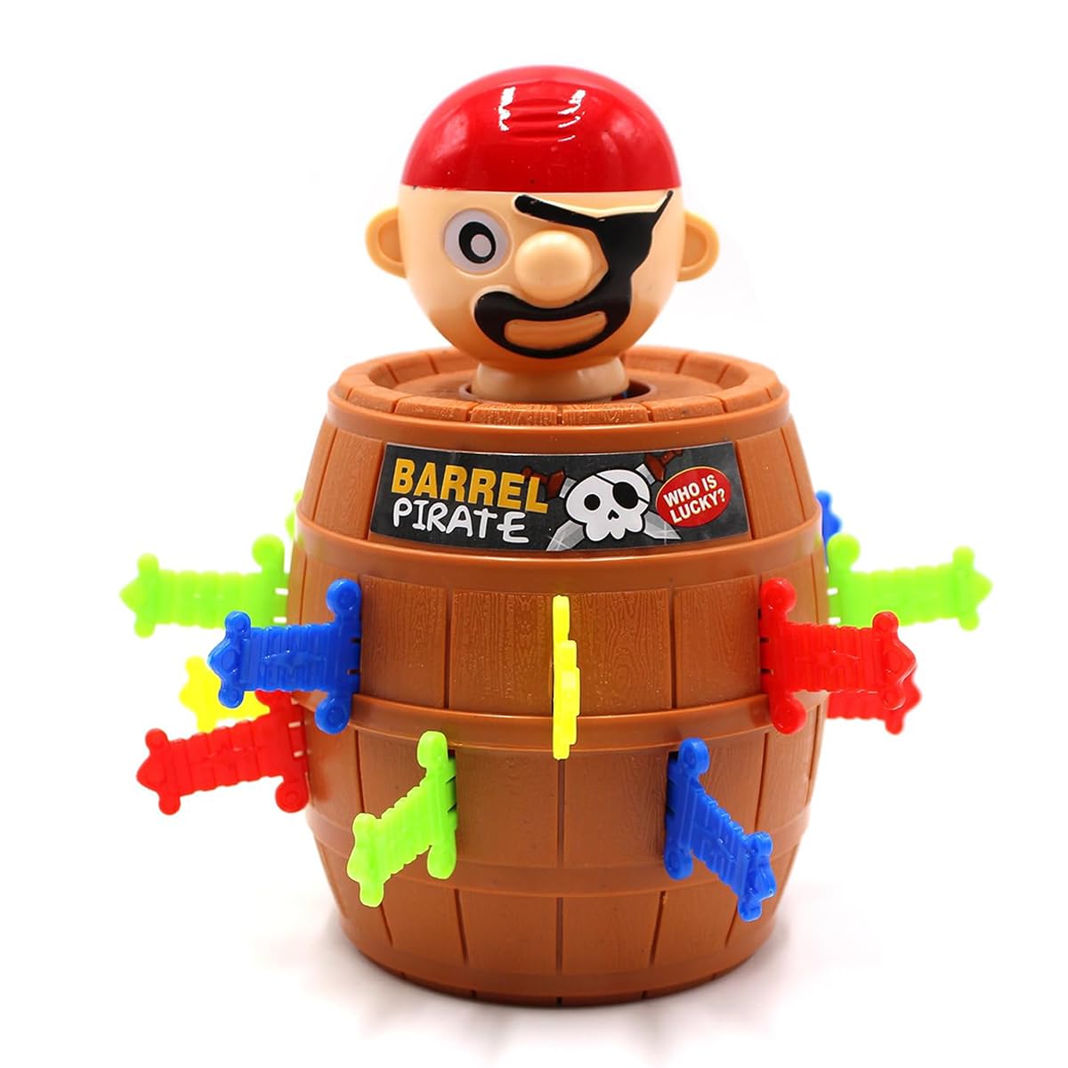 Pirate Pop-Up Barrel Board Game for Kids - Classic Mini Tabletop Game for Family Fun, Preschoolers & Ages 4+ | Perfect for Birthday Parties, Family Game Nights & Classroom Activities