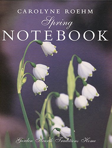 Spring Notebook - Floral Garden & Cozy Hearth Design for Home Decor | Perfect for Journaling, Scrapbooking & Seasonal Home Styling