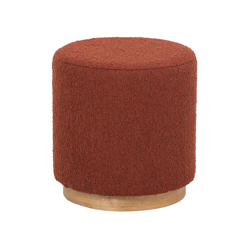 Senora Stool 41x41x44cm Rust - Modern Rustic Bar Stool for Kitchen Island, Dining Room & Home Decor - ETA Mid August