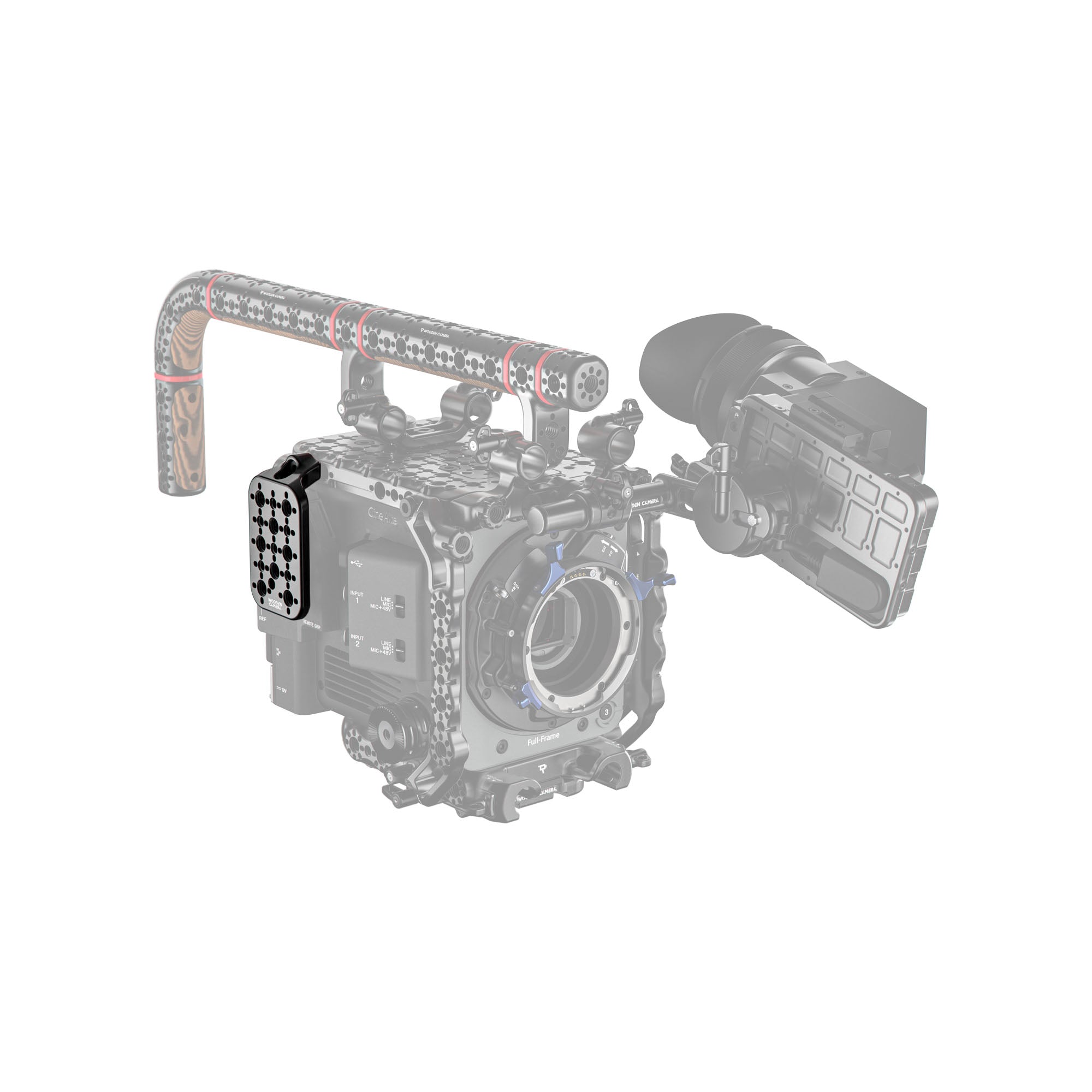 Sony Burano Bolt-On Accessory Plate - Camera Mounting Bracket for Professional Filmmaking & Vlogging Accessories (Perfect for Studio, Field Production & On-Location Shooting)